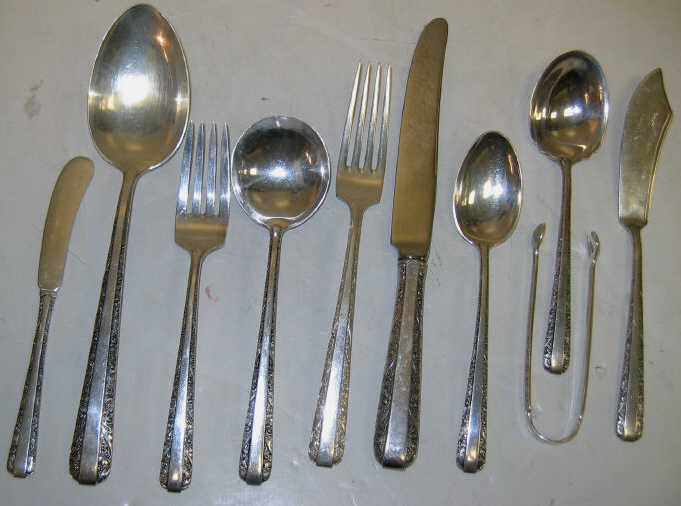 Appraisal: TOWLE SILVERSMITH NEWBURYPORT MA Sterling silver flatware service Candlelight pattern