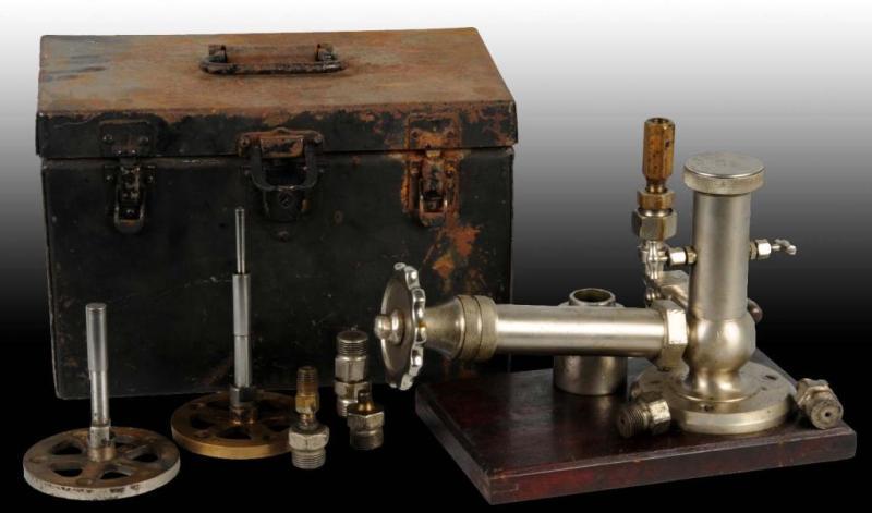 Appraisal: Steam Gauge Tester In Its Original Metal Box Description The