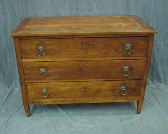 Appraisal: Antique Drawer French Commode Probably early th Cent From a