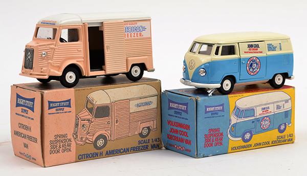 Appraisal: TWO TOMICA JAPAN DANDY MODELS INCLUDING VW JOHN COOL ICECREAM