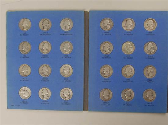 Appraisal: Complete Set of Washington Quarters - pieces total