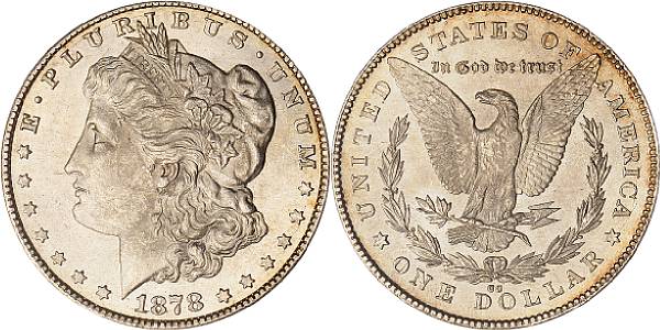 Appraisal: -CC MS ANACS Bright and lightly toned Always popular as