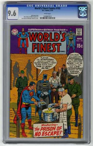 Appraisal: World's Finest Comics CGC D C Comics Bob Haney story