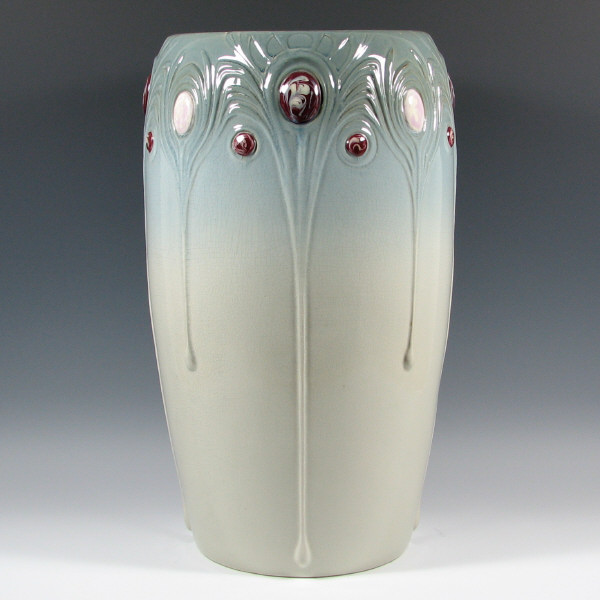 Appraisal: Weller Cameo Jewel Umbrella Stand - Excellent Weller Cameo Jewel