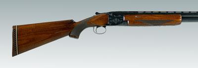 Appraisal: Winchester Model shotgun ga over-under in barrels checkered walnut stock