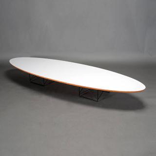 Appraisal: Eames Surfboard Table for Herman Miller Charles Ray Eames Surfboard