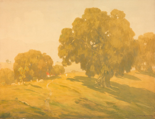 Appraisal: Charles L A Smith American - Midsummer California c Watercolor