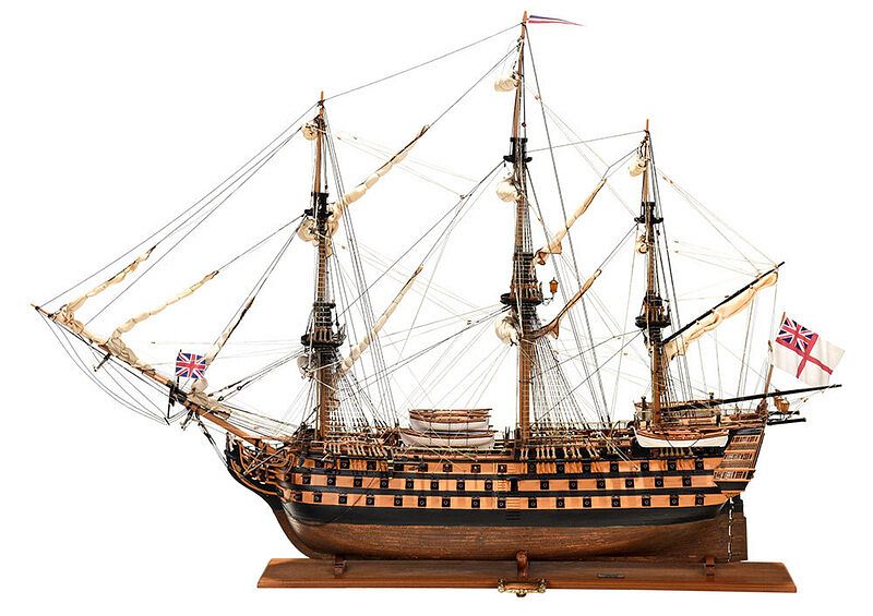 Appraisal: Ship Model of the HMS Victory Stephens and Kenau South