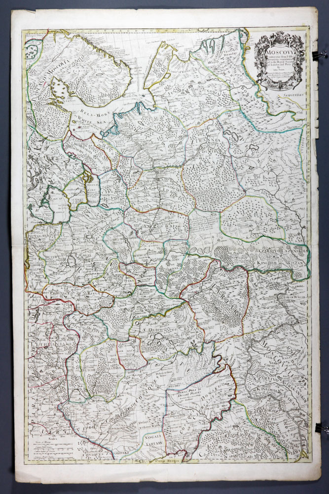 Appraisal: - Rare Early Map of Moscow Rare early map of