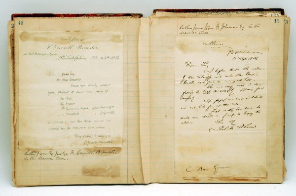 Appraisal: Scrapbook of Charles Davis Philadelphia lawyer and poet late th