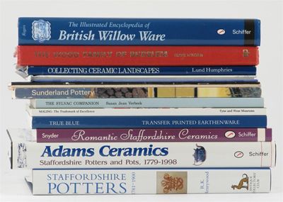 Appraisal: Literature Adams Ceramics and twenty two other publications about th