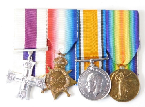 Appraisal: A Great War Western Front M C Group awarded to