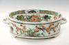 Appraisal: OVAL BASIN - Kangxi period famille verte deep oval basin