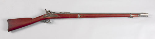 Appraisal: U S model Springfield trapdoor rifle caliber centerfire walnut stock