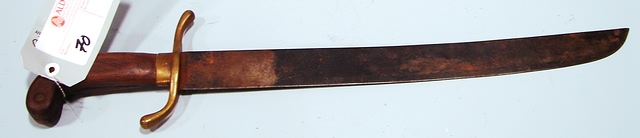 Appraisal: Lot consists of a Bolo style short sword with solid