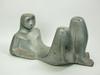 Appraisal: SCULPTURE - Cast Terra Cotta Reclining Figure in the style