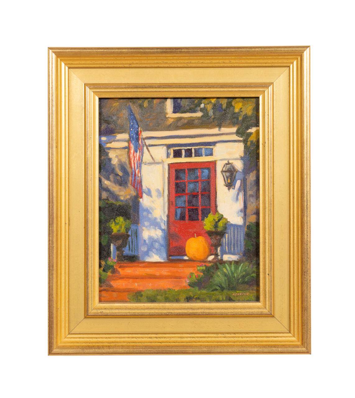 Appraisal: STEVE KENNEDY DOORWAY PROVINCETOWN O C Steve Kennedy American th-