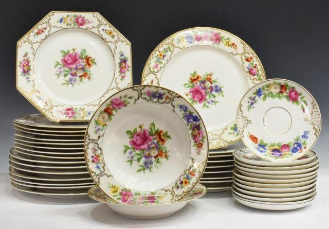 Appraisal: set of Rosenthal The Dresden pattern partial porcelain dinner service