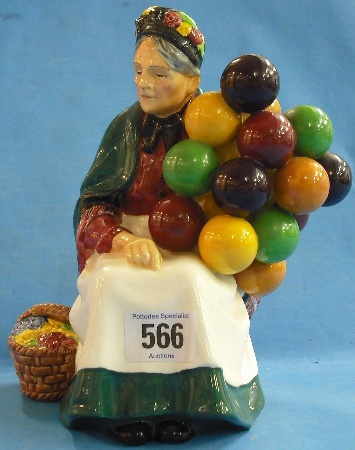 Appraisal: Royal Doulton Figure The Old Balloon Seller HN