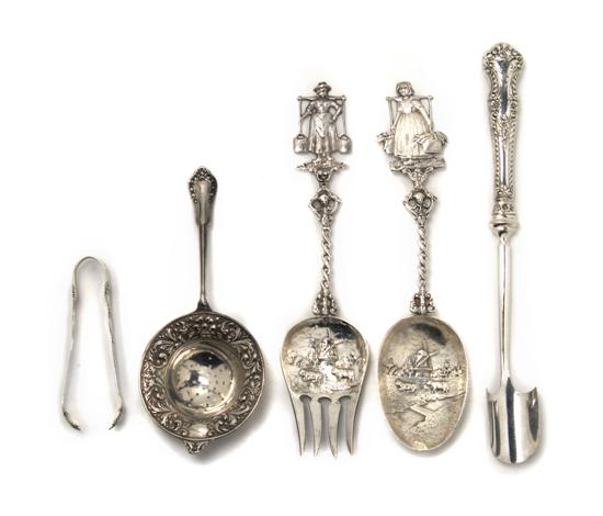 Appraisal: An American Sterling Silver Serving Spoon retailed by Marshall Field