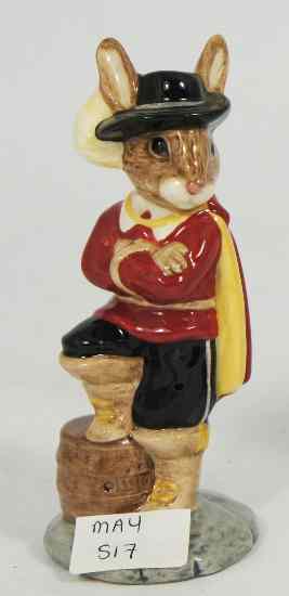 Appraisal: Royal Doulton Bunnykins Figure Cavalier DB special for Pascoe with