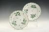 Appraisal: DISHES - Two th c Italian faience circular dishes decorated