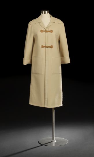 Appraisal: Three-Piece Group of Hermes Clothing comprised of a beige wool