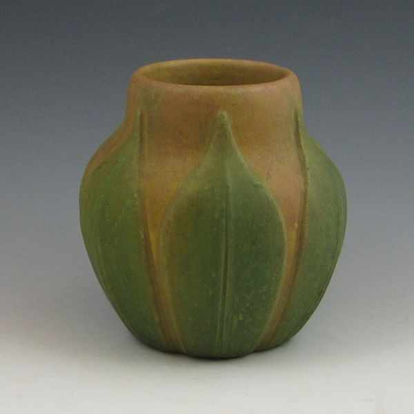 Appraisal: Roseville Early Velmoss - '' vase in matte green and