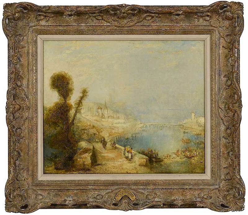 Appraisal: After J M W Turner British - Blois on the