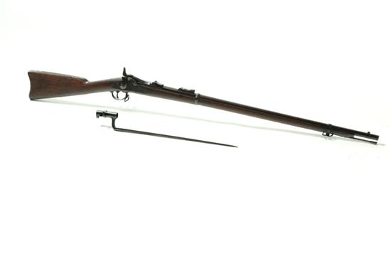 Appraisal: SPRINGFIELD MODEL TRAPDOOR RIFLE AND BAYONET - caliber '' round