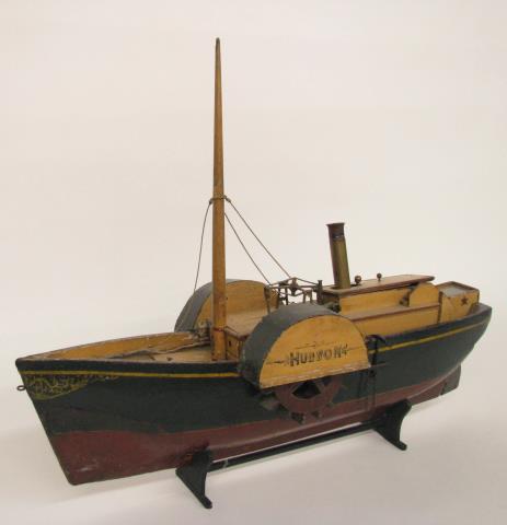 Appraisal: A vintage folk art style model of the Hudson Steam