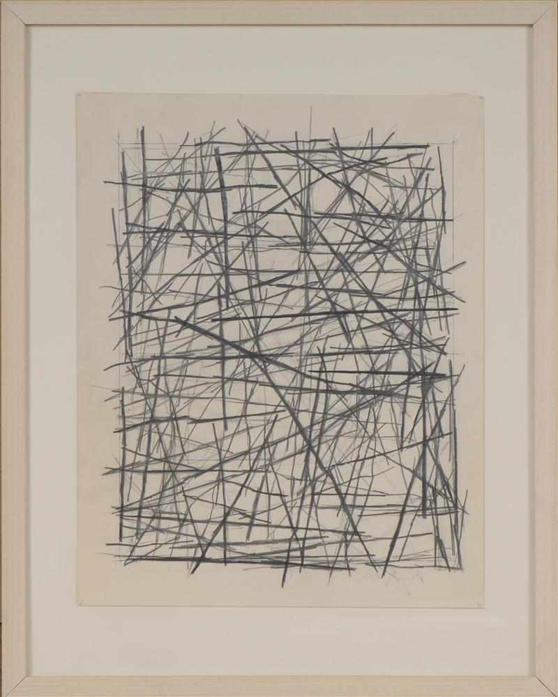 Appraisal: CHARLES ARNOLDI b UNTITLED Pencil on paper signed and dated