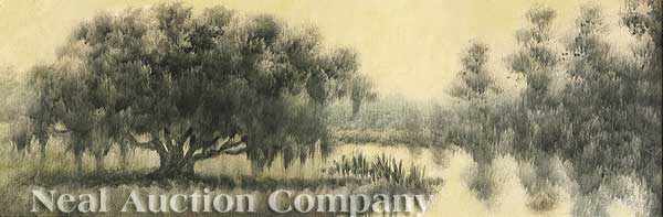 Appraisal: Alexander John Drysdale American New Orleans - Louisiana Bayou oil