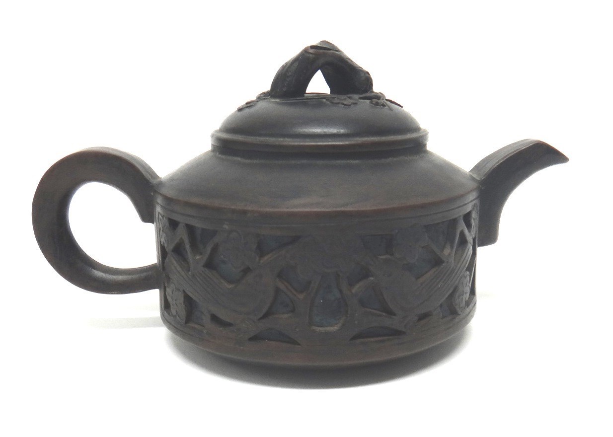 Appraisal: A Chinese Yixing stoneware teapot late th th century of