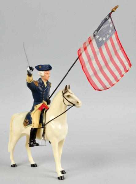 Appraisal: Hartland George Washington Horse Rider Description Complete set includes sword