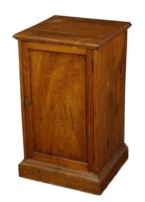 Appraisal: An oak pot cupboard made from wood salvaged from Admiral