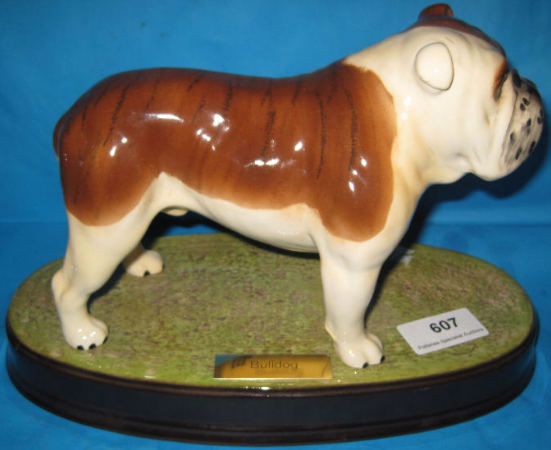 Appraisal: Beswick Bulldog on ceramic base