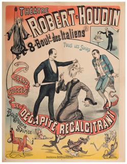 Appraisal: Th tre Robert-Houdin Le D capit R calcitrant Paris Affiches