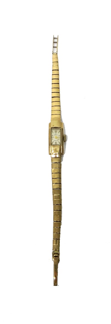 Appraisal: A lady's ct gold Verity bracelet wristwatch the signed square