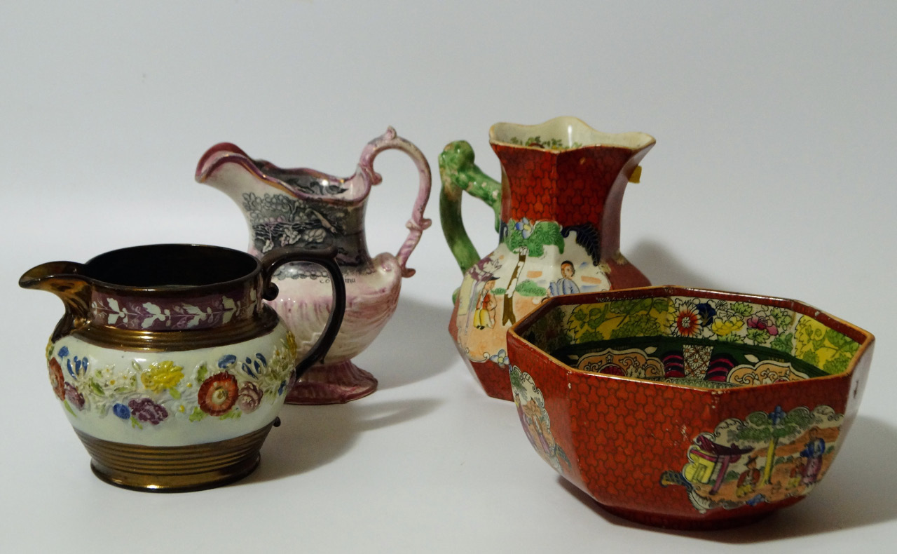 Appraisal: Various pottery etc to include a Royal Terracotta porcelain polychrome