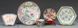 Appraisal: Grouping of Chinese Export Porcelain pcs st item Chinese export