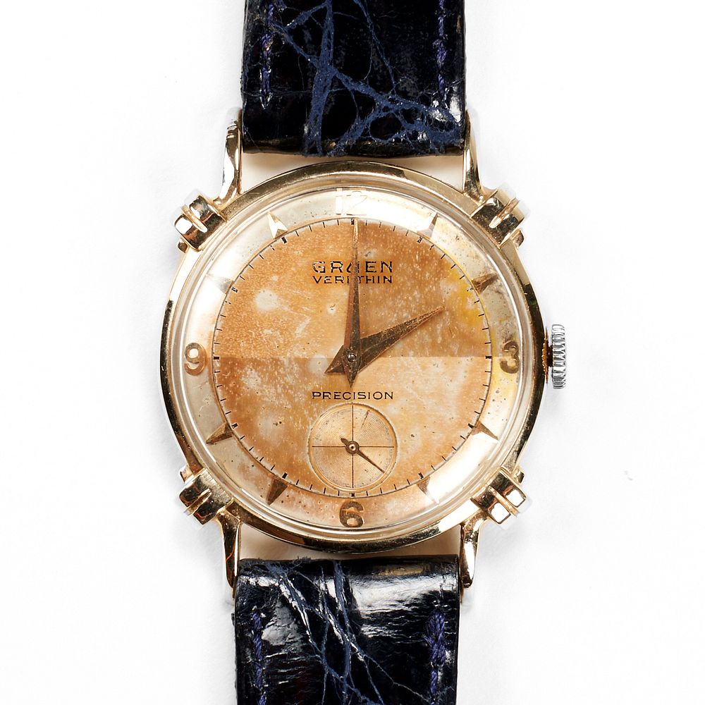 Appraisal: Gruen K Yellow Gold Veri Thin Wrist Watch Gruen United