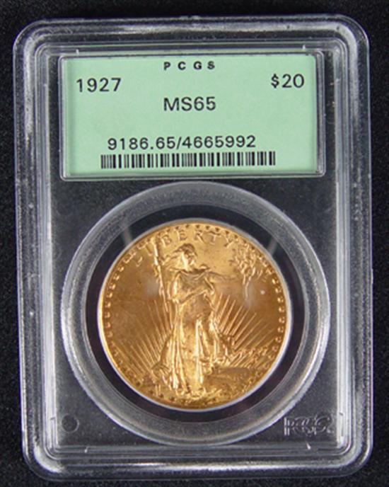 Appraisal: St Gaudens Gold Coin PCGS certified MS Great type coin