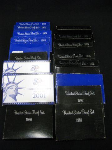 Appraisal: U S Proof Coin Sets thru