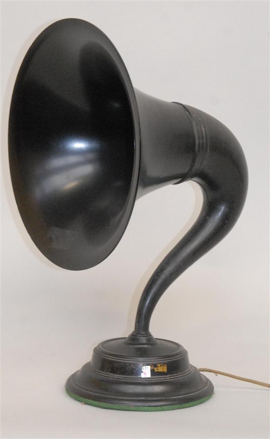 Appraisal: THOROLN VINTAGE SPEAKER HORN Property from the home of Westport