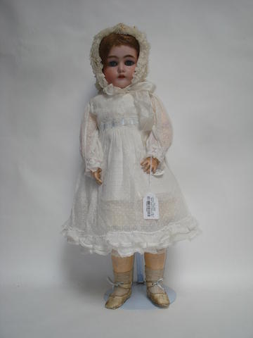 Appraisal: Bessie' Kammer Reinhardt S H bisque head doll With weighted