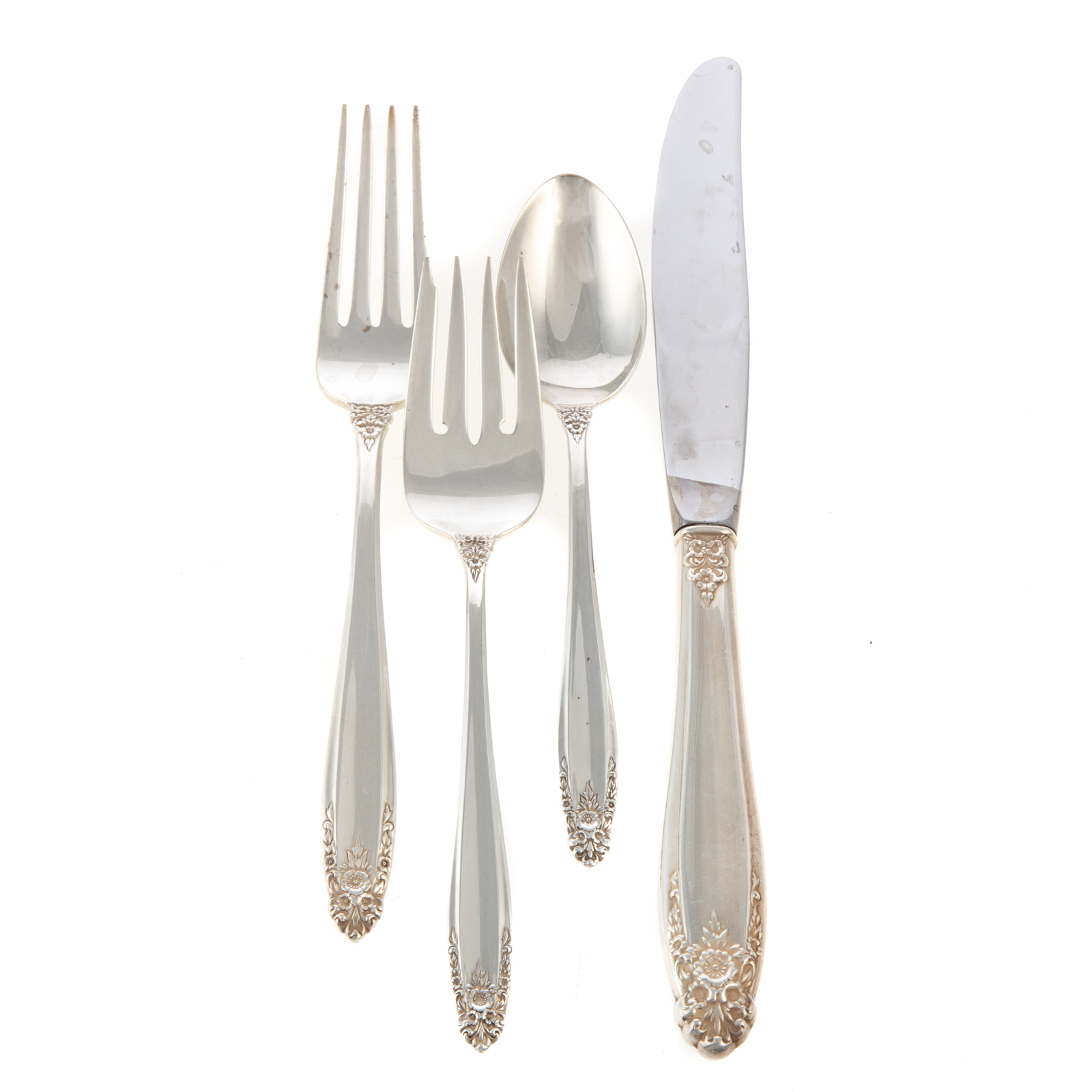 Appraisal: INTERNATIONAL STERLING PRELUDE FLATWARE SERVICE Service for including dinner knives