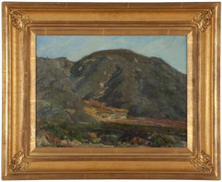 Appraisal: Frederick William Becker ''Tujunga Canyon'' signed lower left Frederick W