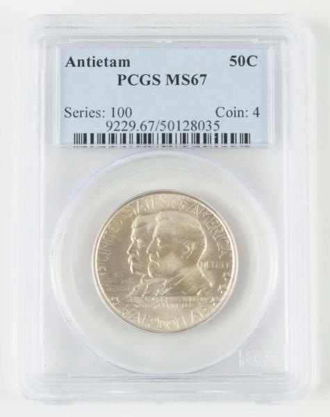 Appraisal: Commemorative Antietam PCGS MS