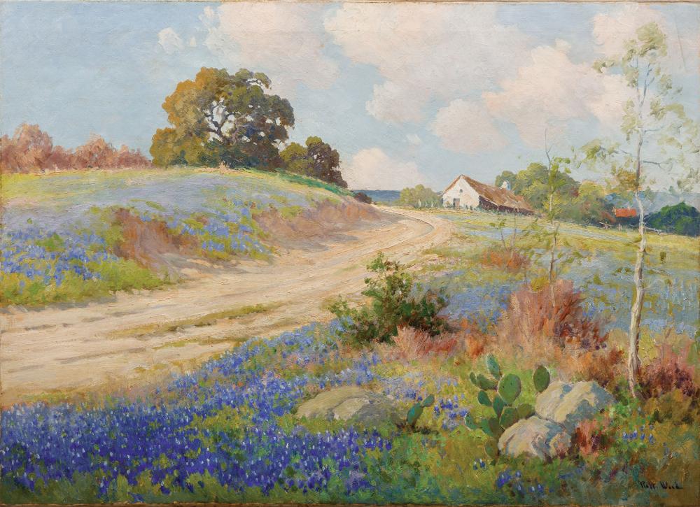 Appraisal: Robert William Wood American Texas - Texas Hill Country with